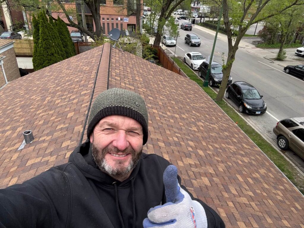 Roof replacement completed by HomeBuild roofing contractor - Chicago IL