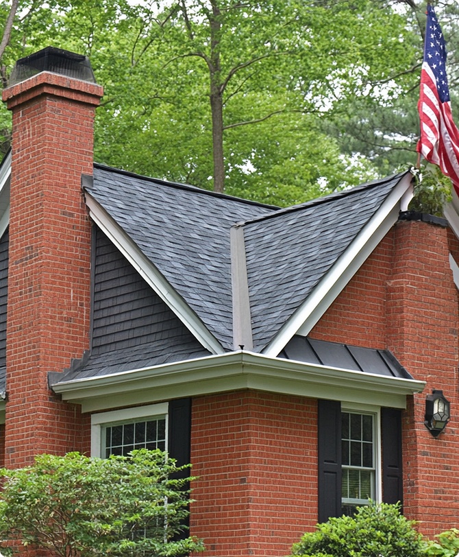Owens Corning shingle roof replacement completed by HomeBuild roofing contractor