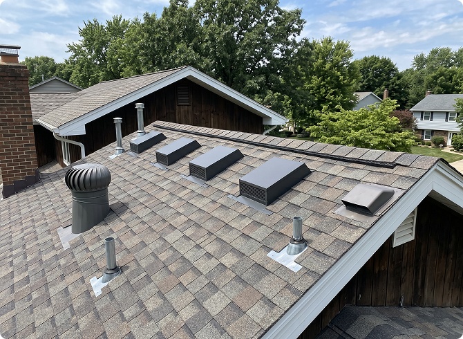 Roof ventilation and attic airflow assessment - HomeBuild roofing contractor Chicago