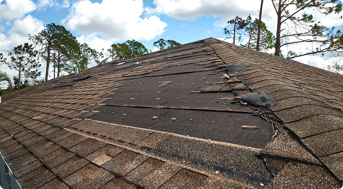 Storm Damage Roofing in Palatine, IL