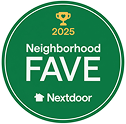 Nextdoor Neighborhood Faves Winner 2025 - HomeBuild Roofing