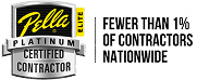 Pella Elite Platinum Certified Contractor