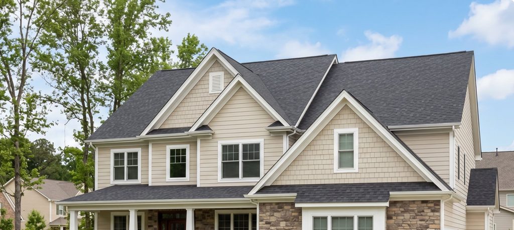 color matched vinyl siding installation