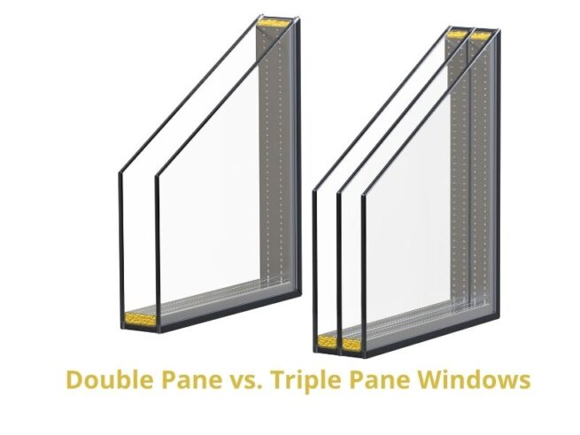 Window Replacement Guide Double Pane Vs. Triple Pane Windows