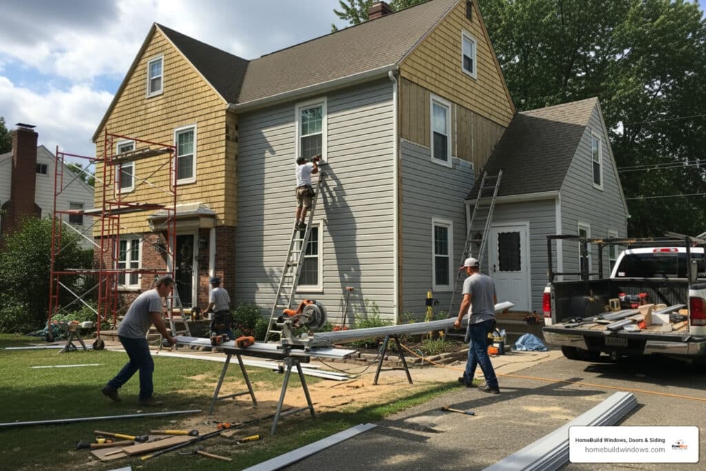 siding installation replacement
