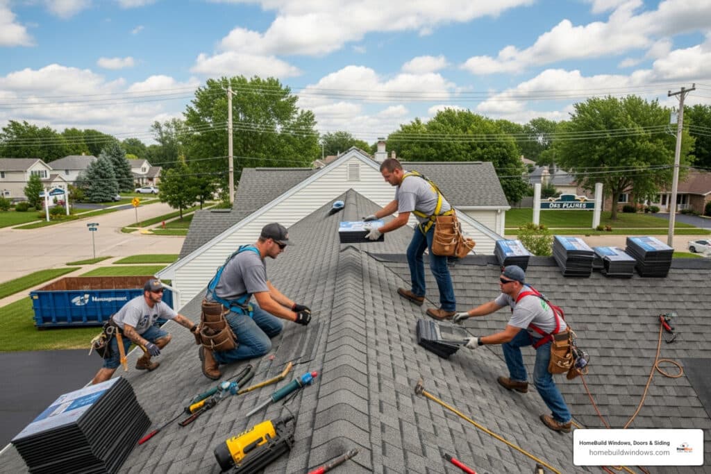 Des Plaines roofers