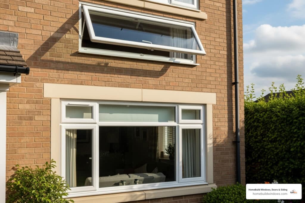 replace awning window with double hung