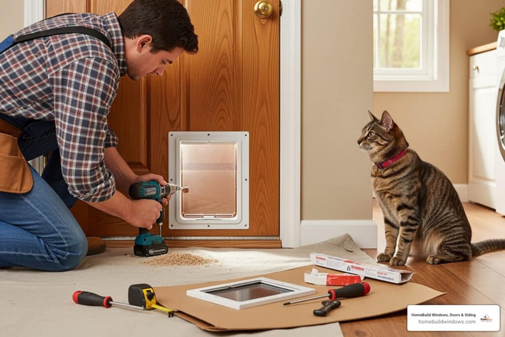 pet door installation near me