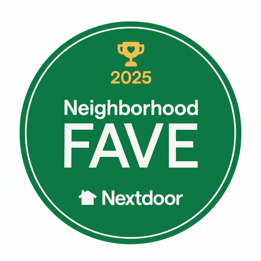 neighborhood fave logo award