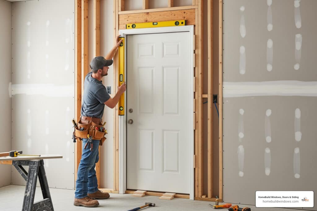 pre-hung door replacement