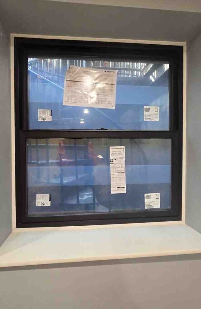 aluminum double hung windows