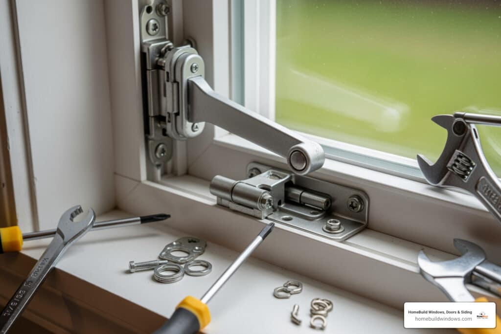 awning window hardware replacement