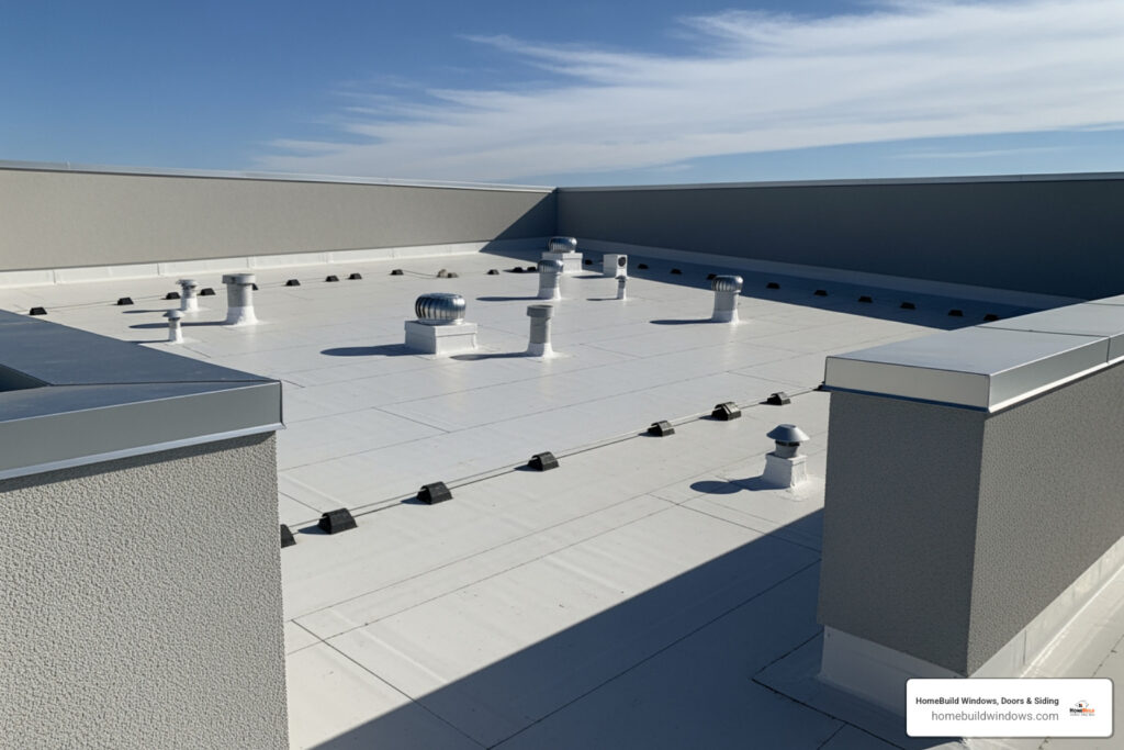 flat roof - flat roof roofers