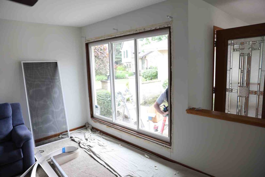 sliding screen door assembly