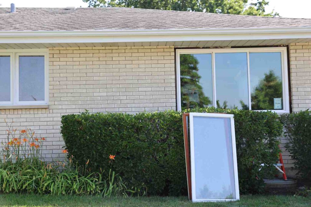 replacing windows in house