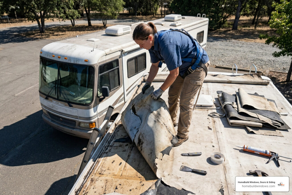 rv roof replacement